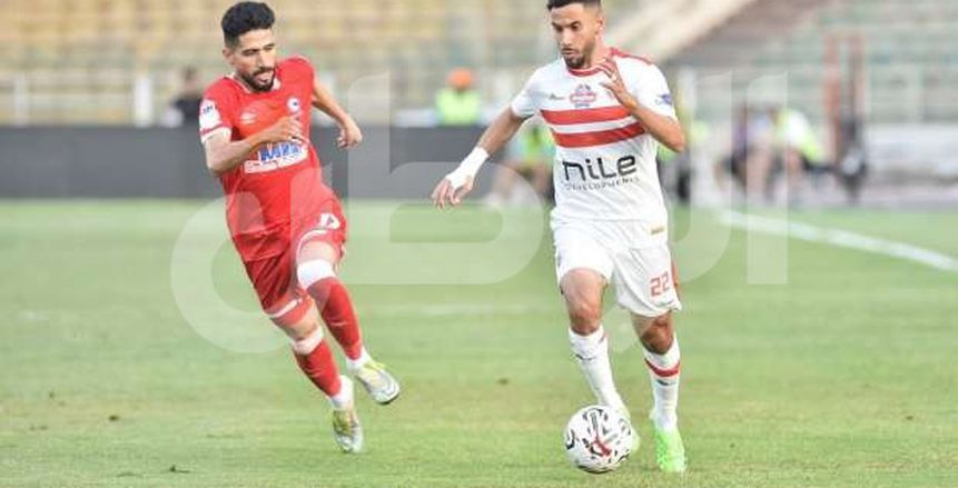 موقف ناصر ماهر من مباراة الزمالك وطلائع الجيش في دوري nile