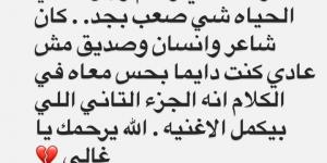 رامي صبري عن أحمد علي موسى: كنت بحس أنه جزئي التاني وعدم وجوده شيء صعب - عرب فايف