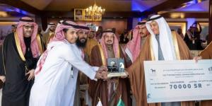 أمير الرياض يحضر الحفل الختامي لعرض "جمال الخيل العربية الأصيلة 7" - عرب فايف