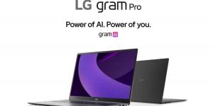 LG تكشف عن حواسيب Gram المدعومة بالذكاء الاصطناعي - عرب فايف