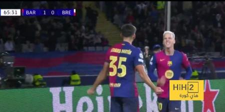 اخبار الرياضة ⚽ فيديو.. هدف برشلونة الثاني أمام بريست