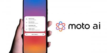 Moto AI.. موتورولا تبدأ اختبار مزايا الذكاء الاصطناعي في هواتفها - عرب فايف