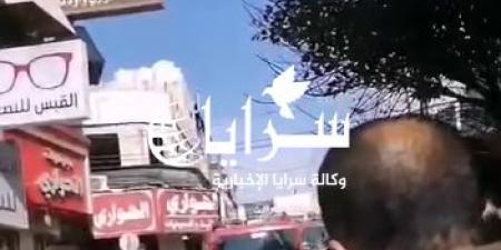 بالفيديو .. الدفاع المدني يتعامل مع حريق داخل مجمع تجاري في إربد - عرب فايف