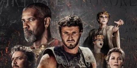 فيلم Gladiator 2 يضيف 6 ملايين دولار إيرادات فى الويك إند - عرب فايف