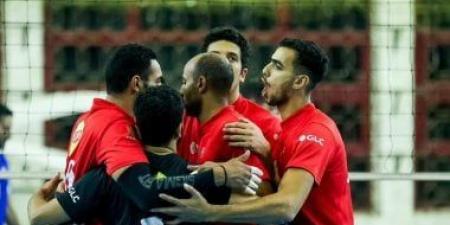 الأهلى يفوز على الزهور 3-1 فى دورى الكرة الطائرة رجال - عرب فايف