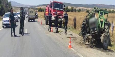 الجلفة.. وفاة شخص في حادث اصطدام بين سيارة وجرار - عرب فايف