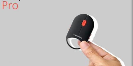 Capacmouse Pro أول فأرة لاسلكية بحجم الكف دون عجلة تمرير - عرب فايف