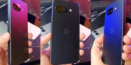 تسريب هاتف Google Pixel 9a في فيديو عملي - عرب فايف