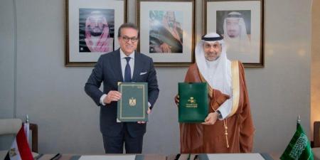مصر والسعودية توقّعان مذكرة تفاهم جديدة لتعزيز الشراكة الإستراتيجية في مجالات الصحة - عرب فايف