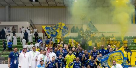 طائرة النصر تفوز على الاتحاد بعد مباراة ماراثونية - عرب فايف