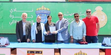 سيطرة مصرية لبطولة جزيرة الورد الدولية للتنس J60   - عرب فايف