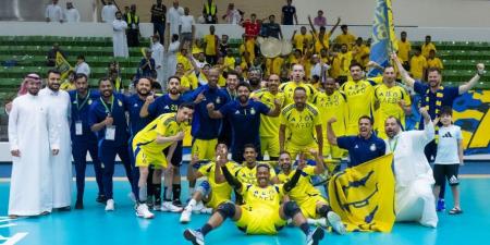 النصر يهزم الابتسام ويواجه الهلال على لقب كأس الاتحاد السعودي للكرة الطائرة  - عرب فايف