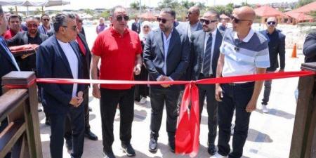 مجلس الأهلي يتفقد المشروعات الإنشائية ويفتتح «الجيم» الجديد بفرع الشيخ زايد - عرب فايف