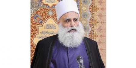 شيخ العقل هنأ البابا الجديد: صفاتكم الإنسانية يحتاجها العالم اليوم اكثر من اي وقت مضى - عرب فايف