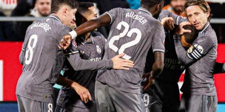 تعرف على قائمة ريال مدريد قبل مواجهة برشلونة بالدوري الإسباني - عرب فايف