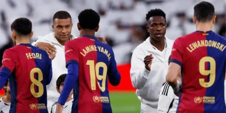 موعد مباراة برشلونة وريال مدريد اليوم في الدوري الإسباني - عرب فايف