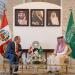 وزير الخارجية يناقش المستجدات الدولية مع نظيره البيروفي - عرب فايف