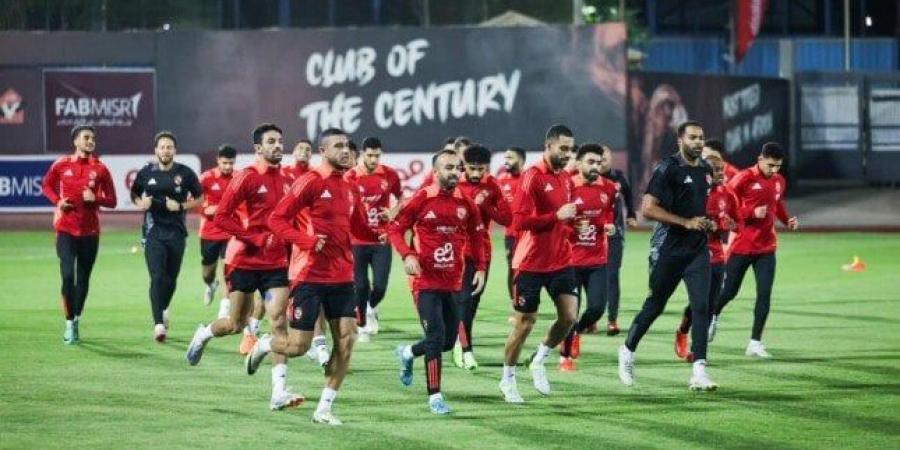 الأهلي يختتم تدريباته اليوم استعدادًا لمواجهة الاتحاد ‏السكندري - عرب فايف