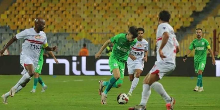 المصرى البورسعيدى يلدغ الزمالك بهدف الشامى فى دورى نايل - عرب فايف