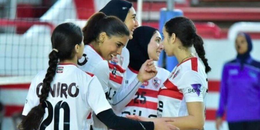 سيدات الزمالك يهزمن سبورتنج في دوري الكرة الطائرة - عرب فايف