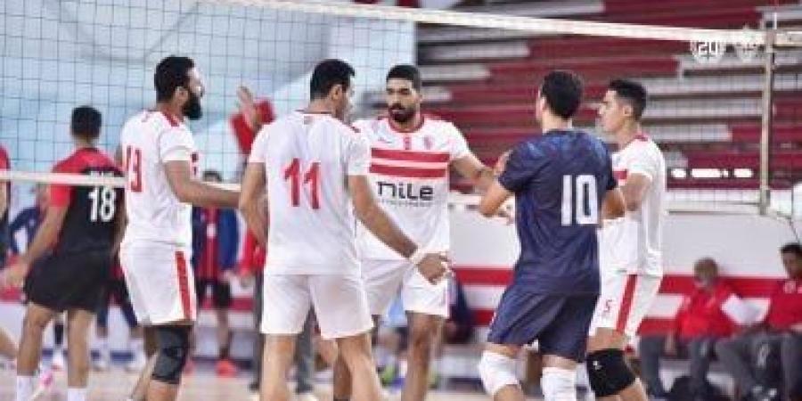 الزمالك يهزم هليوبوليس فى سابع جولات دورى رجال الطائرة - عرب فايف