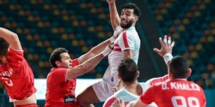 الزمالك يهزم سموحة 26-22 فى مؤجلات محترفى اليد - عرب فايف