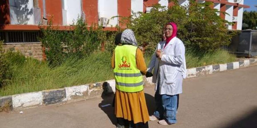 وحدات «التضامن» بالجامعات تشارك في حملة مناهضة العنف ضد النساء - عرب فايف