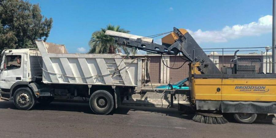 رفع ٢١١ طن مخلفات صلبة و٨١٩ كجم مخلفات طبية بالاسكندرية - عرب فايف