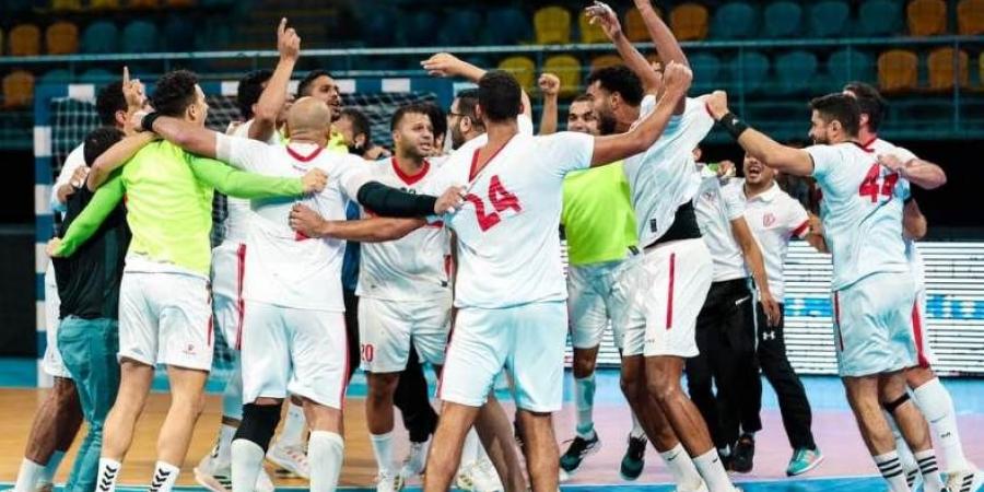 الزمالك يهزم الطيران فى دورى المحترفين لكرة اليد - عرب فايف