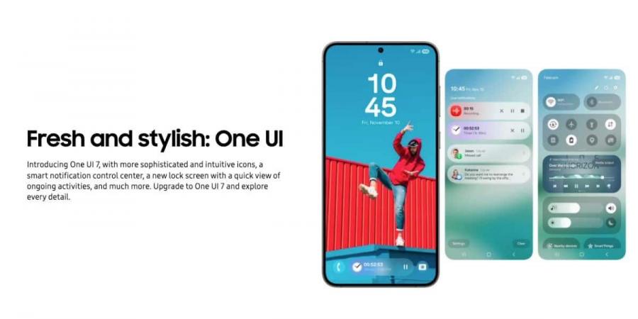 قبل إطلاقها.. الكشف عن مزايا واجهة One UI 7 المنتظرة - عرب فايف