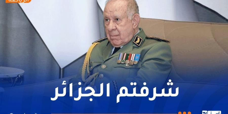 الفريق أول شنقريحة يهنئ المنتخب الوطني العسكري - عرب فايف