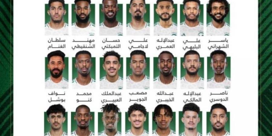 (27) لاعبًا في قائمة "الأخضر" لمعسكر الرياض استعدادًا لخليجي 26 - عرب فايف