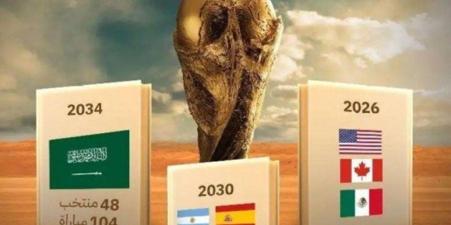 أخبار الرياضة - رسميًا السعودية تفوز بتنظيم كأس العالم 2034 - عرب فايف