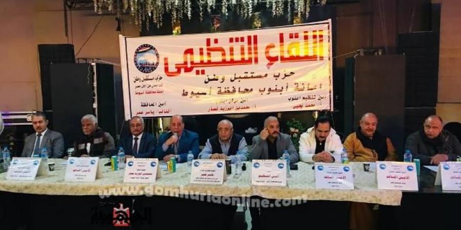 لقاء تنظيمي حاشد لأمانة مستقبل وطن بمركز أبنوب - عرب فايف