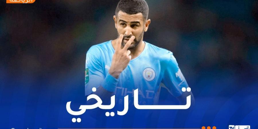 محرز ضمن قائمة أفضل هدافي مانشستر سيتي في القرن الـ21 - عرب فايف