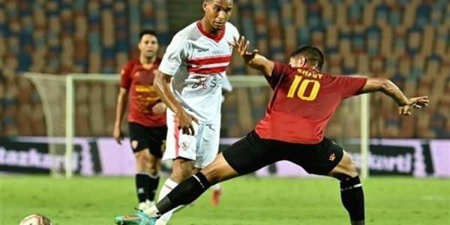 جدول ترتيب الدوري المصري بعد تعادل الزمالك مع سيراميكا - عرب فايف