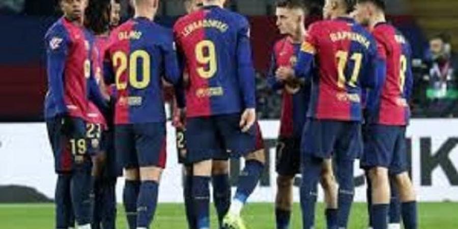 قائمة برشلونة لمباراة أتلتيكو مدريد في الليجا - عرب فايف