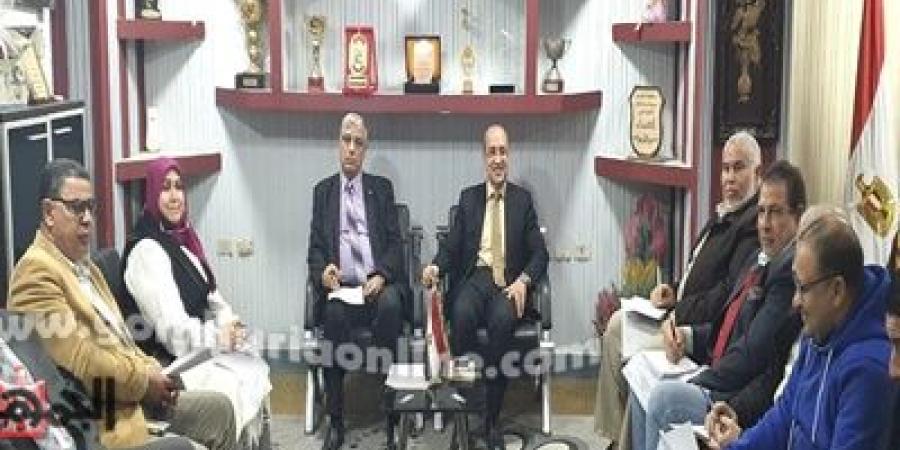 جداول إمتحانات الفصل الدراسي الأول للثانوي العام بالمنوفية - عرب فايف