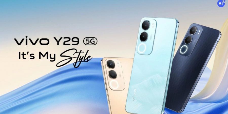 الإعلان الرسمي عن هاتف vivo Y29 بقدرة بطارية 5500 mAh - عرب فايف