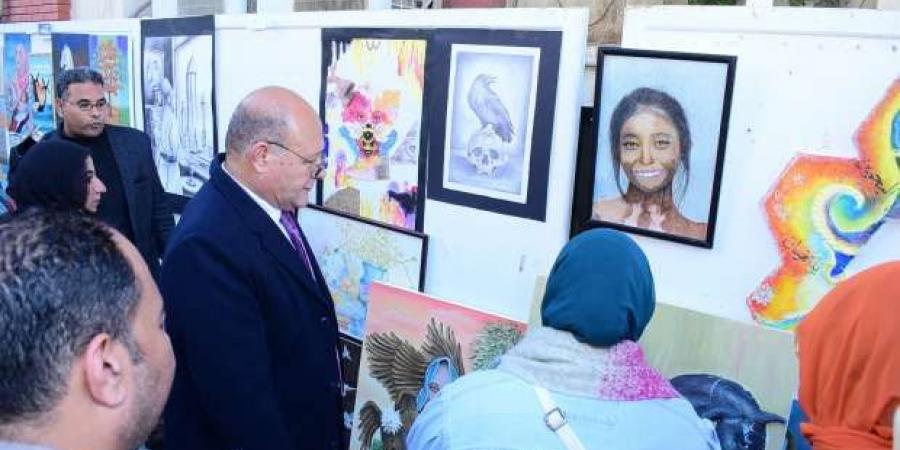 فوز «نوعية سوهاج» بالمركز الأول في الفنون بمهرجان «فكرة ولون» - عرب فايف