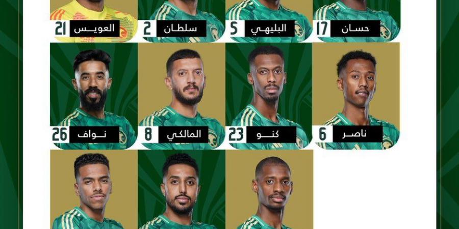 التشكيل الرسمي لمباراة السعودية واليمن في كأس الخليج العربي – media24.ps - عرب فايف