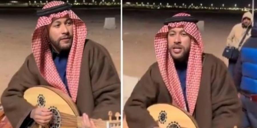 هواية نيمار الجديدة في السعودية : العزف على العود - عرب فايف