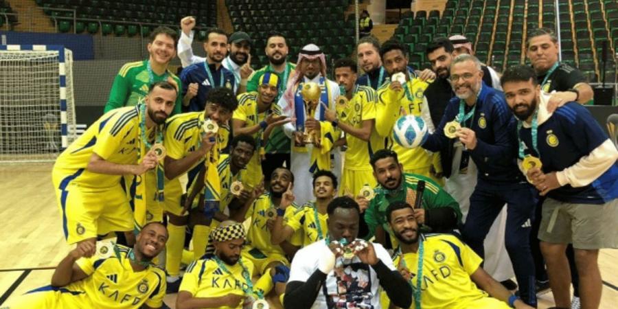 النصر بطلًا لكأس الاتحاد السعودي لكرة قدم الصالات - عرب فايف