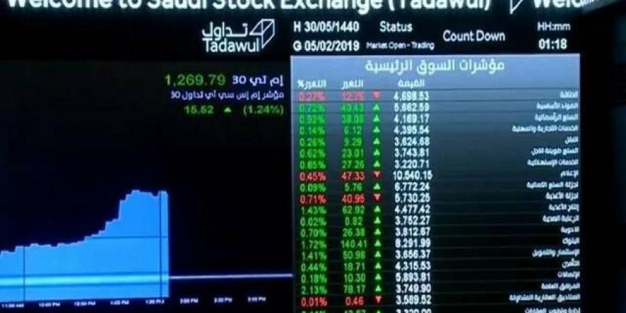 مؤشر "تاسي" ينهي أولى جلسات 2025 مرتفعاً 0.34% بدعم 3 قطاعات كبرى - عرب فايف