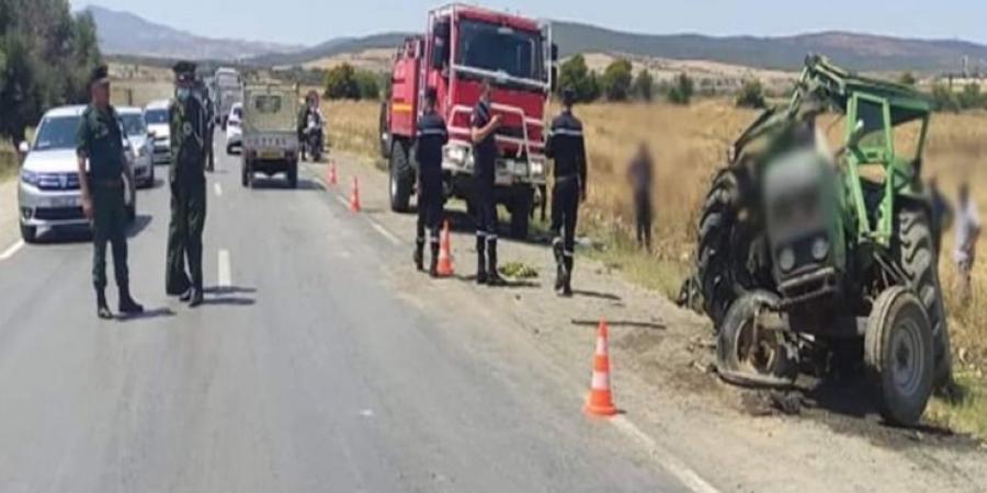 الجلفة.. وفاة شخص في حادث اصطدام بين سيارة وجرار - عرب فايف