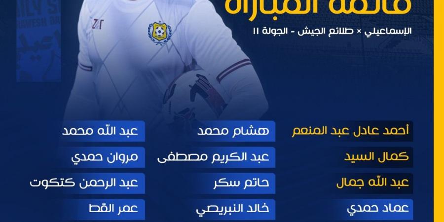 عودة إيريك تراوري.. قائمة الإسماعيلي أمام طلائع الجيش في الدوري المصري الممتاز - عرب فايف