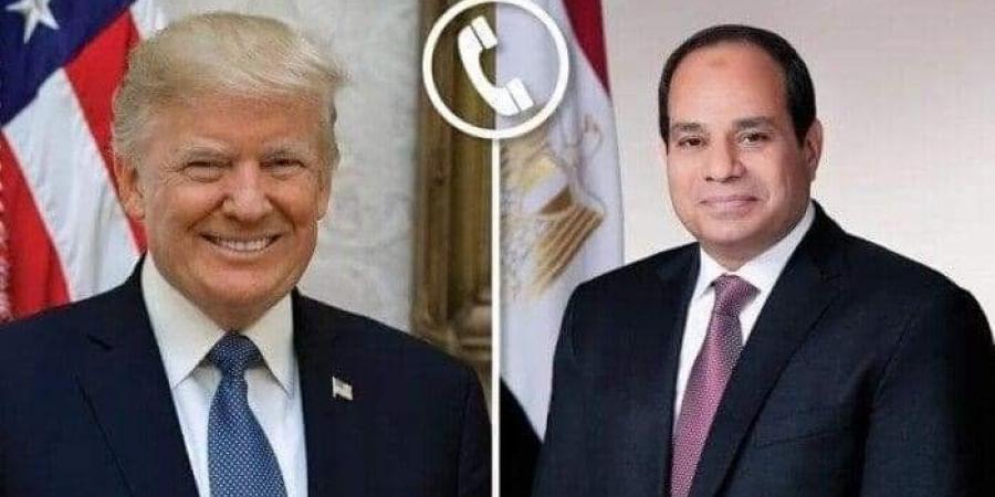 الرئيس السيسي يتلقى اتصالا هاتفيا من نظيره الأمريكي - عرب فايف