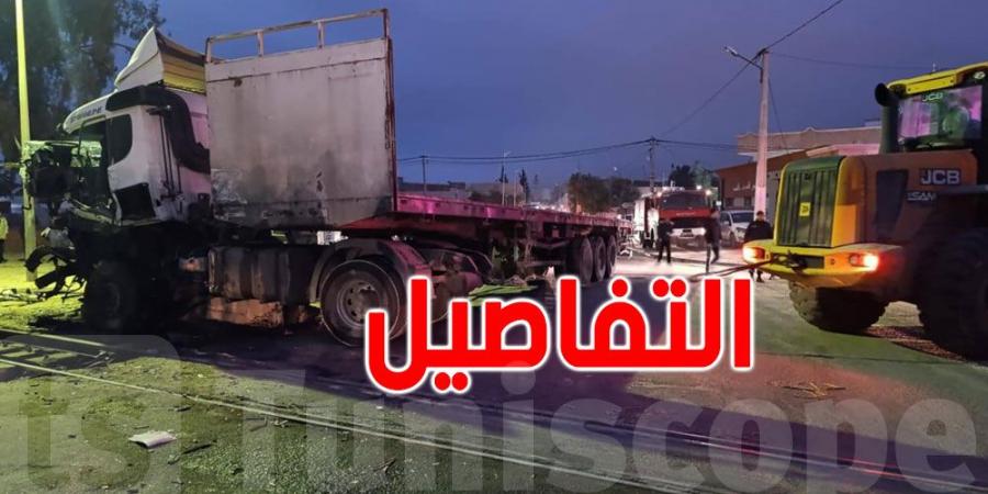 قفصة: إصطدام شاحنة نقل الغاز بقطار - عرب فايف