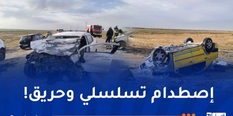 4 ضحايا في حادث مُروع بالجلفة - عرب فايف