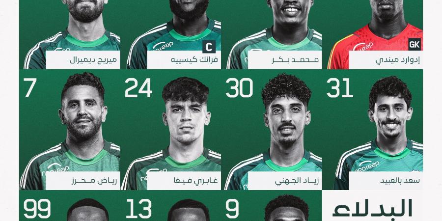 التشكيل الرسمي لمباراة أهلي جدة والفتح في دوري روشن السعودي - عرب فايف